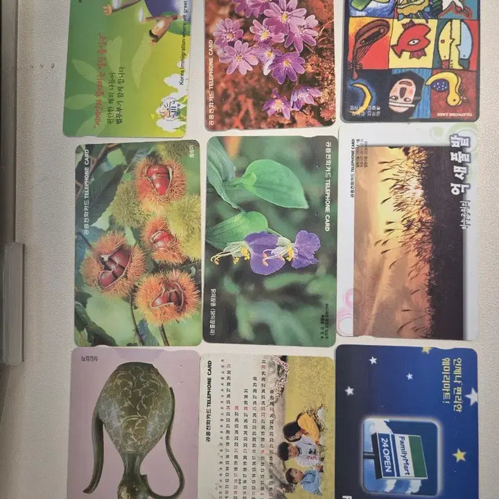 [BUNJANG] Telephone Card Collection (57 Cards) / 공중전화 카드 컬렉션 (총 57장)
