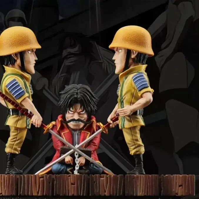 [BUNJANG] One Piece Roger Executioner Resin Figure / m4 로저 처형대 원피스 레진 피규어