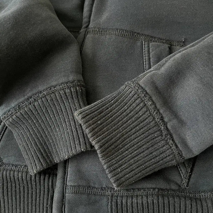 [BUNJANG] Abercrombie &amp; Fitch Wolfjaw Hoodie Navy M / 아베크롬비 울프죠 후드집업 네이비 M