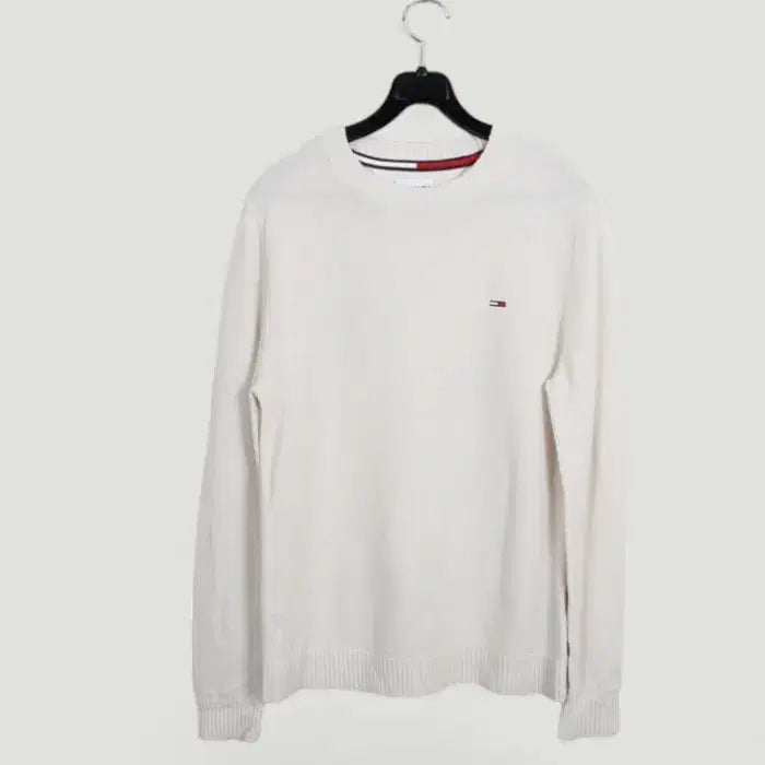 [BUNJANG] Tommy Hilfiger Ivory Knit T-Shirt Men&