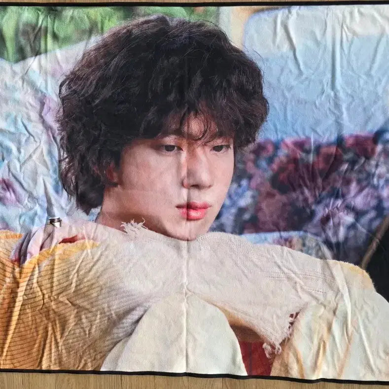 [BUNJANG] BTS Jin Photo Blanket / 방탄소년단 진 사진 담요