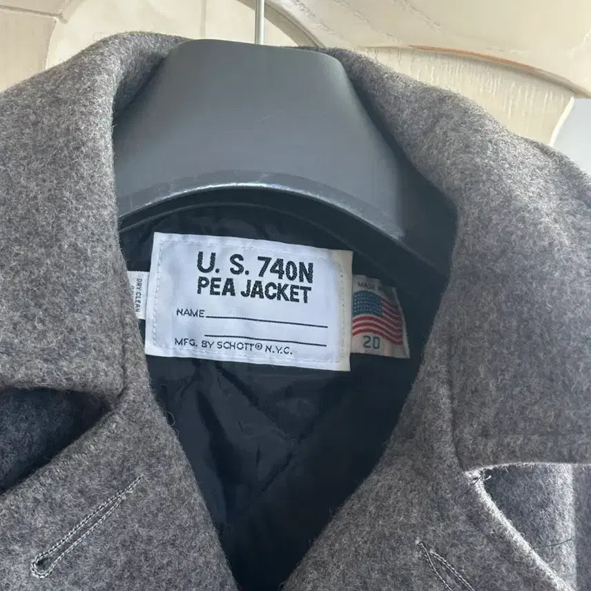 [BUNJANG] SCHOTT 740N Pea Coat / 쇼트 SCHOTT 740N 피코트