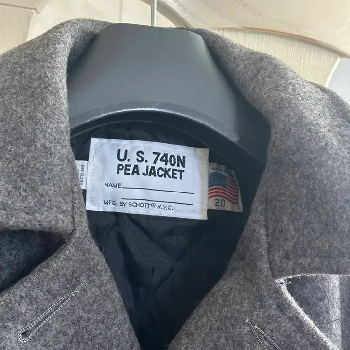 [BUNJANG] SCHOTT 740N Pea Coat / 쇼트 SCHOTT 740N 피코트