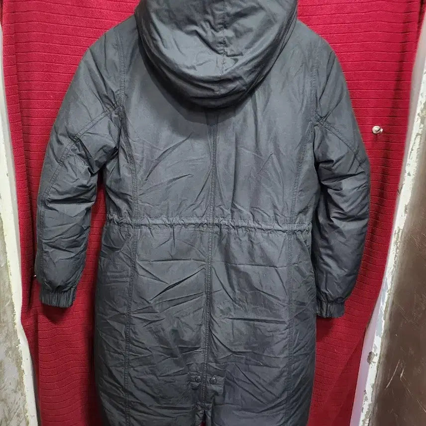 [BUNJANG] The North Face Hooded Long Padded Jacket Black / 노스페이스 후드 롱 패딩 블랙.  /4