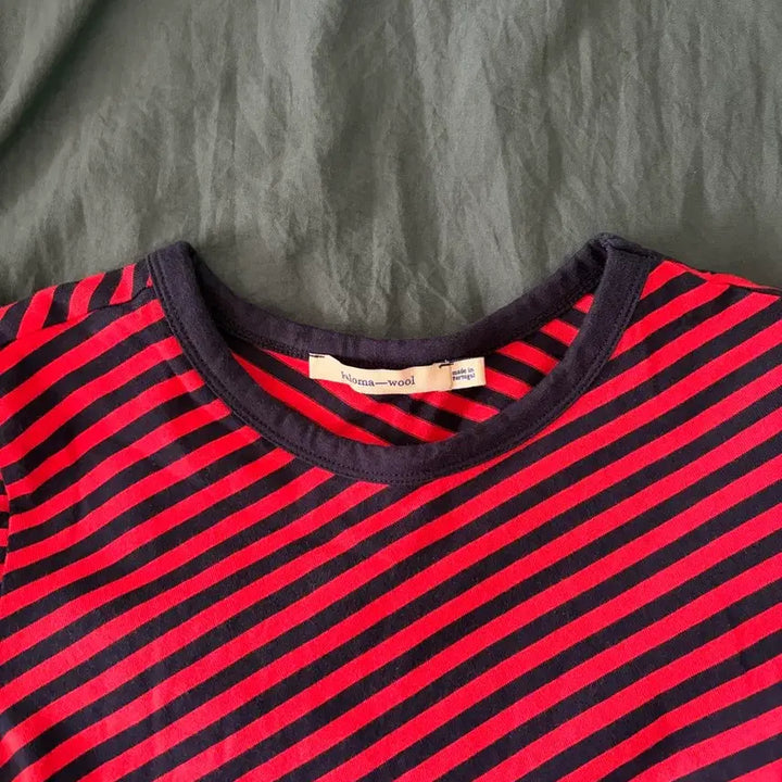 [BUNJANG] Paloma Wool Stripe Short Sleeve T-shirt / 팔로마울 스트라이프 반팔 티셔츠