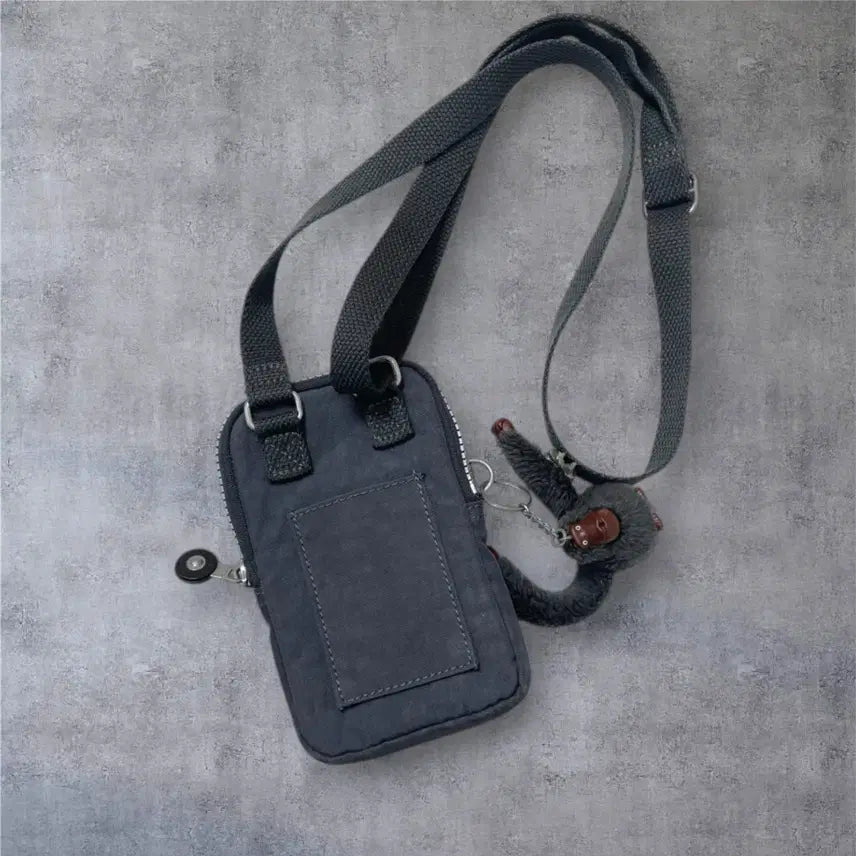 [BUNJANG] Kipling Charcoal Mini Crossbody Bag / 키플링 Kipling 차콜 미니 크로스백