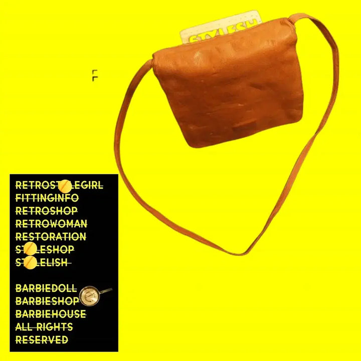 [BUNJANG] Vintage Leather Crossbody Bag (Unisex) / 7114 크로스백 크로스가방 레더백 빈티지 가죽가방 레더가방 남자백