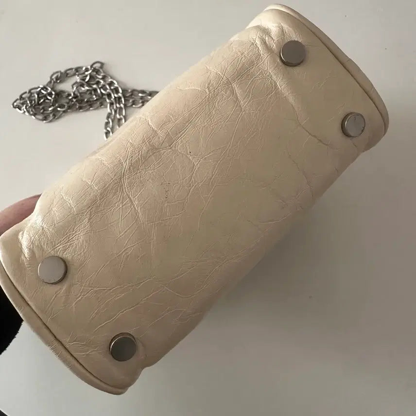 [BUNJANG] Minitmute Brett Mini Ivory Bag / 미닛뮤트 브렛 미니 아이보리(더스트백포함)