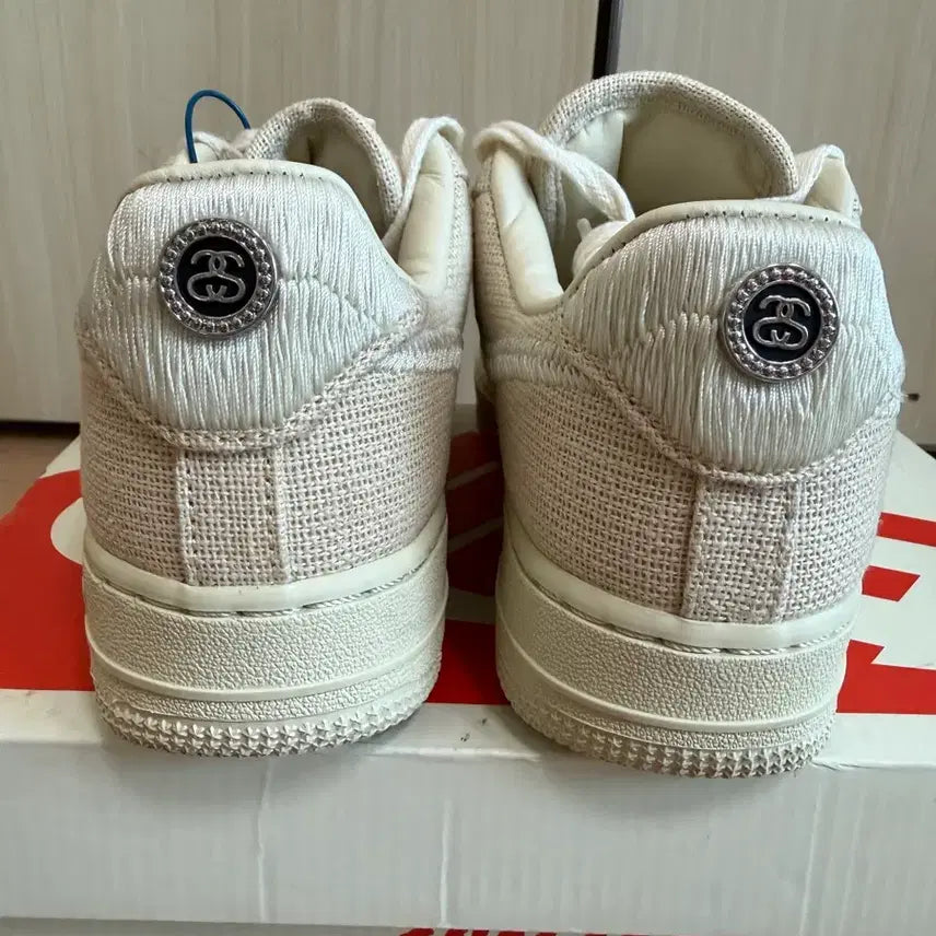 [BUNJANG] Nike x Stussy Air Force 1 Low Fossil Sneakers / [230] 나이키 x 스투시 나투시 에어포스1 로우 파슬