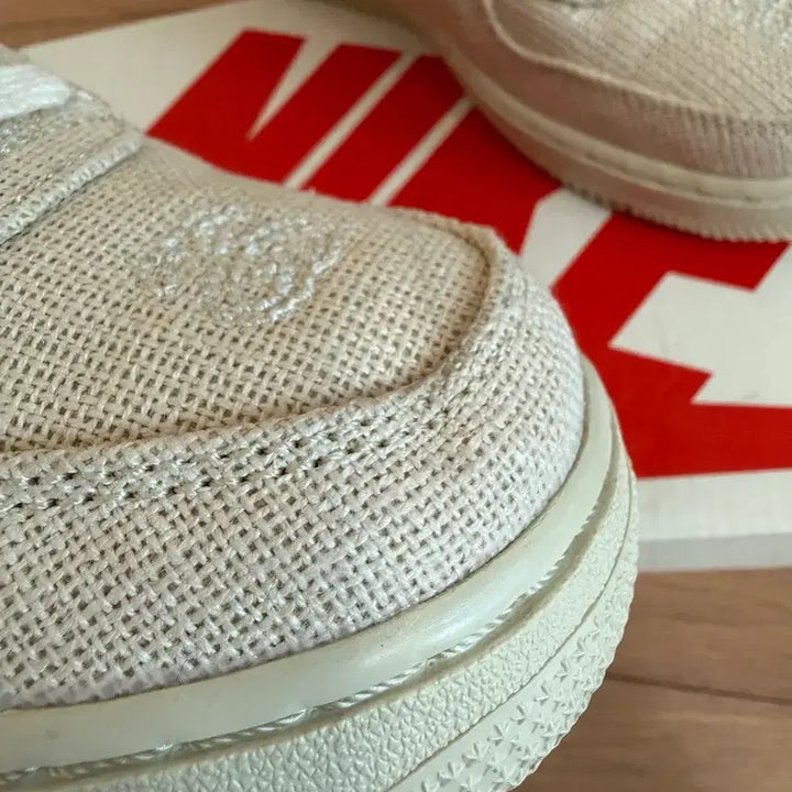 [BUNJANG] Nike x Stussy Air Force 1 Low Fossil Sneakers / [230] 나이키 x 스투시 나투시 에어포스1 로우 파슬