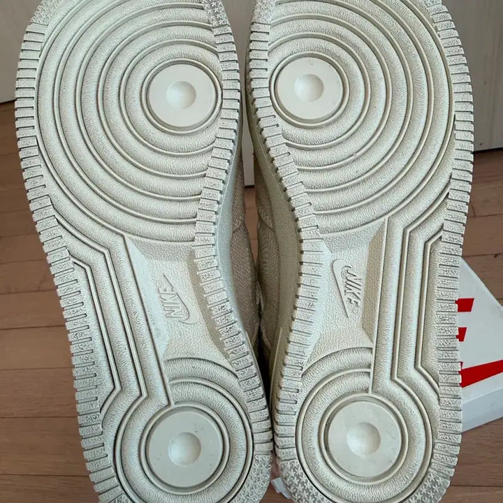 [BUNJANG] Nike x Stussy Air Force 1 Low Fossil Sneakers / [230] 나이키 x 스투시 나투시 에어포스1 로우 파슬
