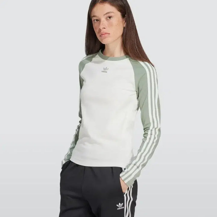 [BUNJANG] Adidas Slim Fit Long Sleeve Shirt / 아디다스 슬림핏 긴팔