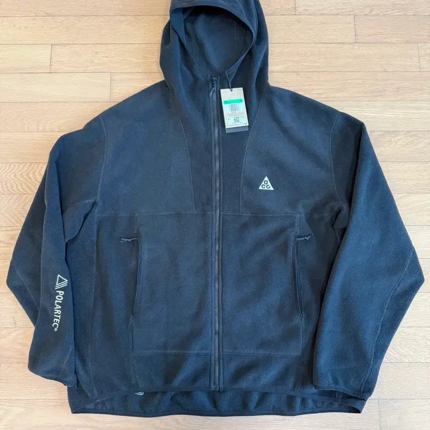 [BUNJANG] Nike ACG Wolf Tree Polartec Fleece Hoodie Black / [XL] 나이키 acg 울프 트리 폴라텍 플리스 후드 집업 블랙