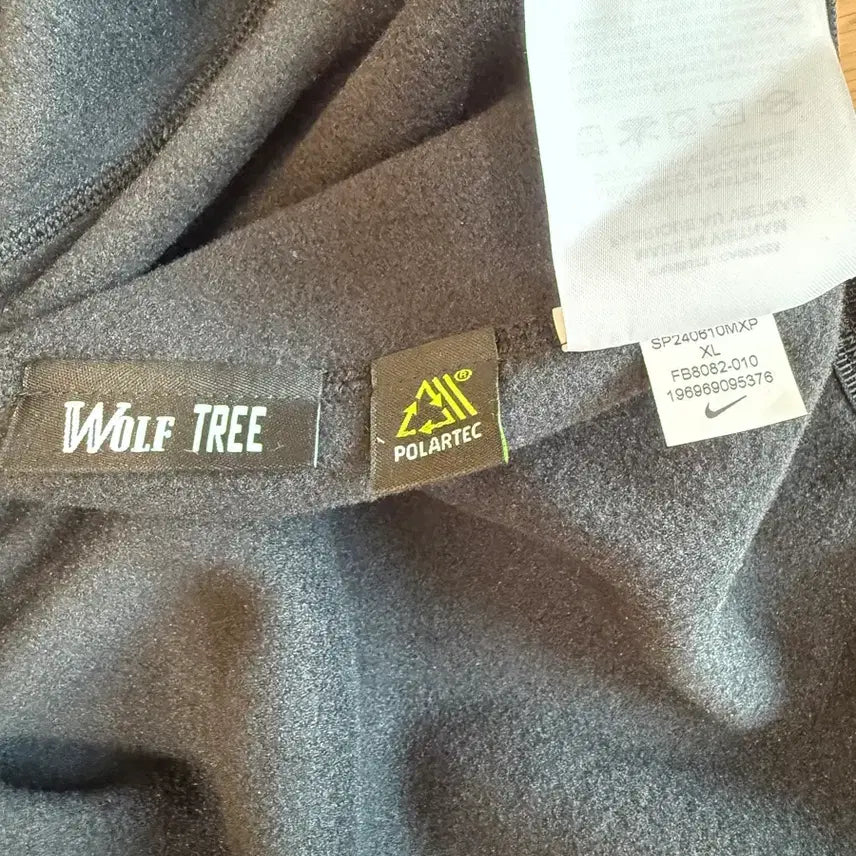 [BUNJANG] Nike ACG Wolf Tree Polartec Fleece Hoodie Black / [XL] 나이키 acg 울프 트리 폴라텍 플리스 후드 집업 블랙