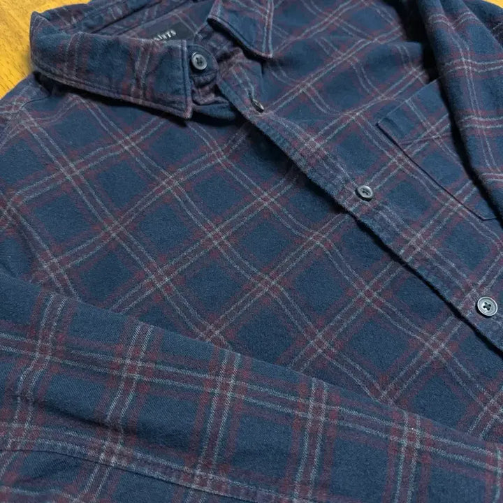 [BUNJANG] AllSaints Checkered Shirt / [100] 올세인츠 체크 셔츠