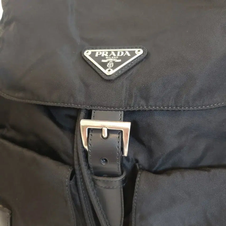 [BUNJANG] Prada Nylon Backpack Medium Black / 프라다 나일론 백팩 미듐 블랙(특A급)