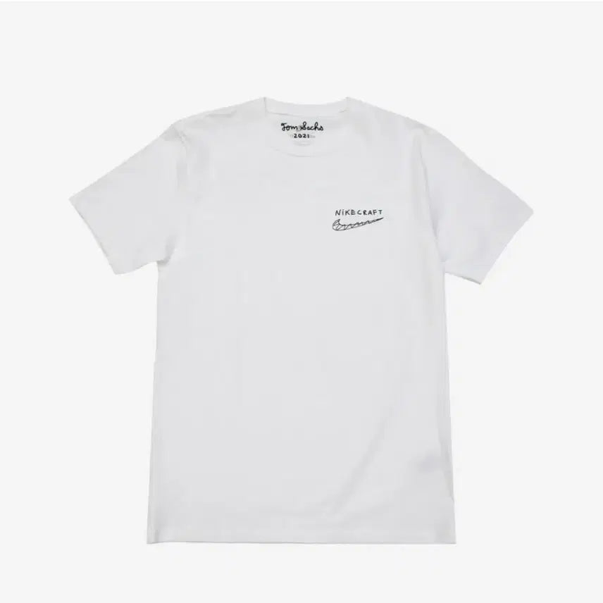 [BUNJANG] Nike x Tom Sachs NikeCraft Studio Short Sleeve T-shirt White / [L] 나이키 x 톰삭스 나이키크래프트 스튜디오 반팔 티셔츠 흰색
