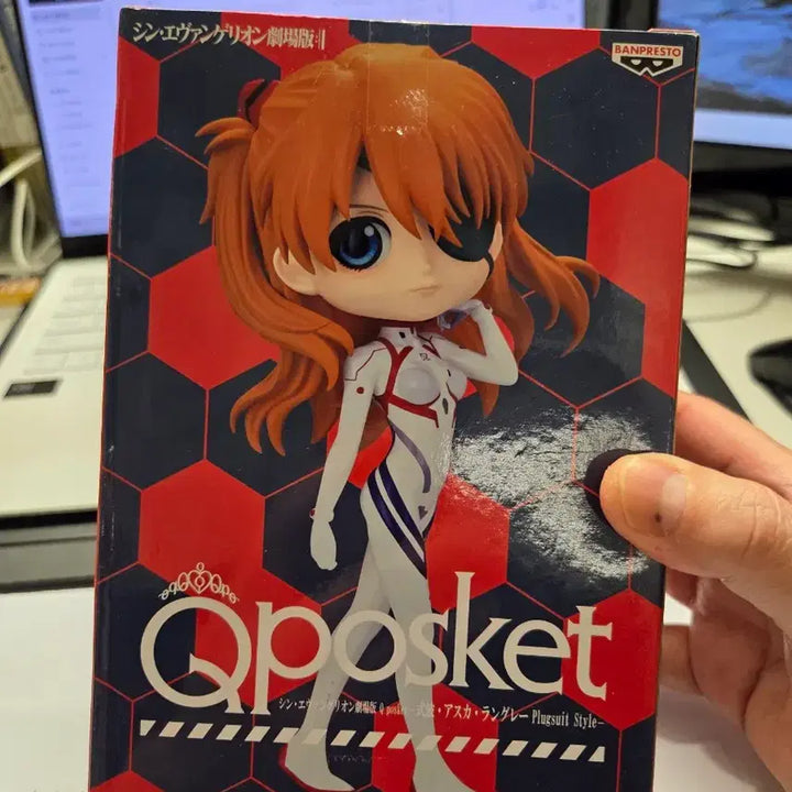 [BUNJANG] Banpresto Q posket Asuka Shikinami Langley Figure / 반프레스토 큐포스켓 신 에반게리온 아스카 피규어