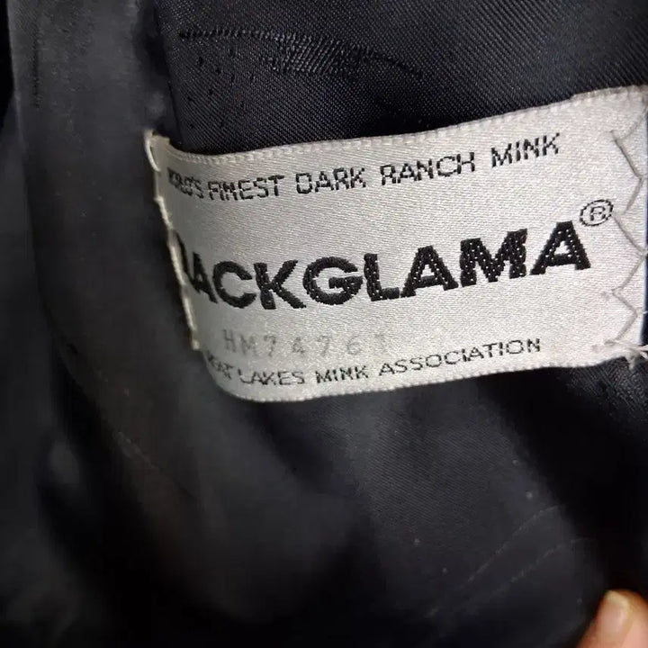 [BUNJANG] Jindo Fur Black Grama Natural Mink Coat / 진도모피 블랙 그라마 천연밍크 코트 77 (95)