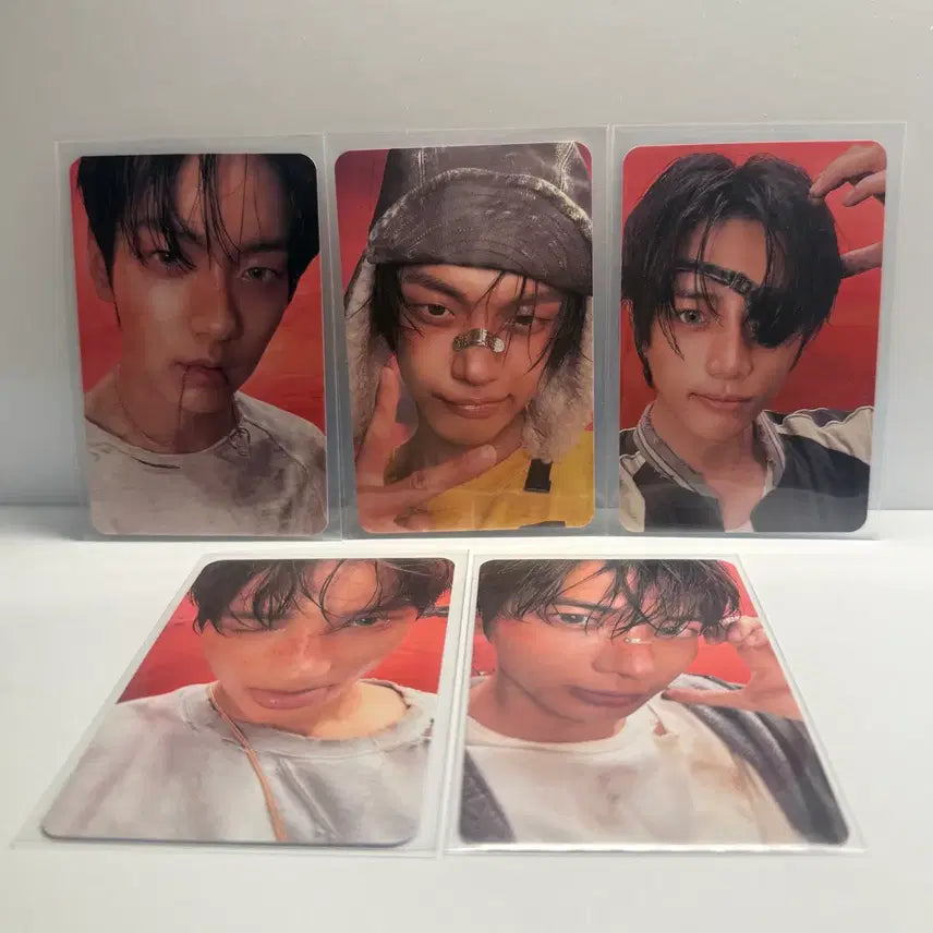 [BUNJANG] TXT Afterglow Version Photocard Bundle Set - Soobin Yeonjun Beomgyu Taehyun Hueningkai / 일괄)투바투 별의장 애프터글로우 버전 포카 세트 수빈 연준 범규 태현 휴