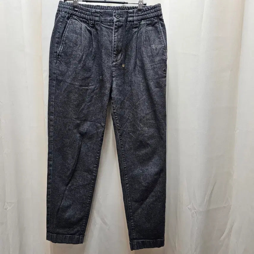 [BUNJANG] Allegri Tapered Washed Pants / [정품] 알레그리(allegri) 밴딩 테이퍼드 워싱 팬츠 - 82사이즈