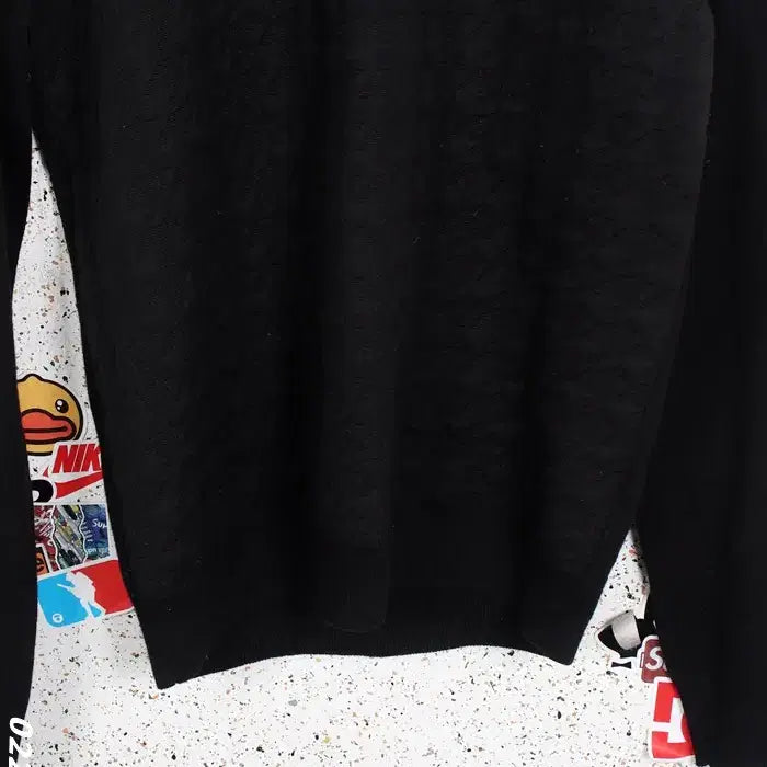 [BUNJANG] Zara Man Pattern Round Knit L / 남성L/ 자라맨 패턴 라운드니트 21-122