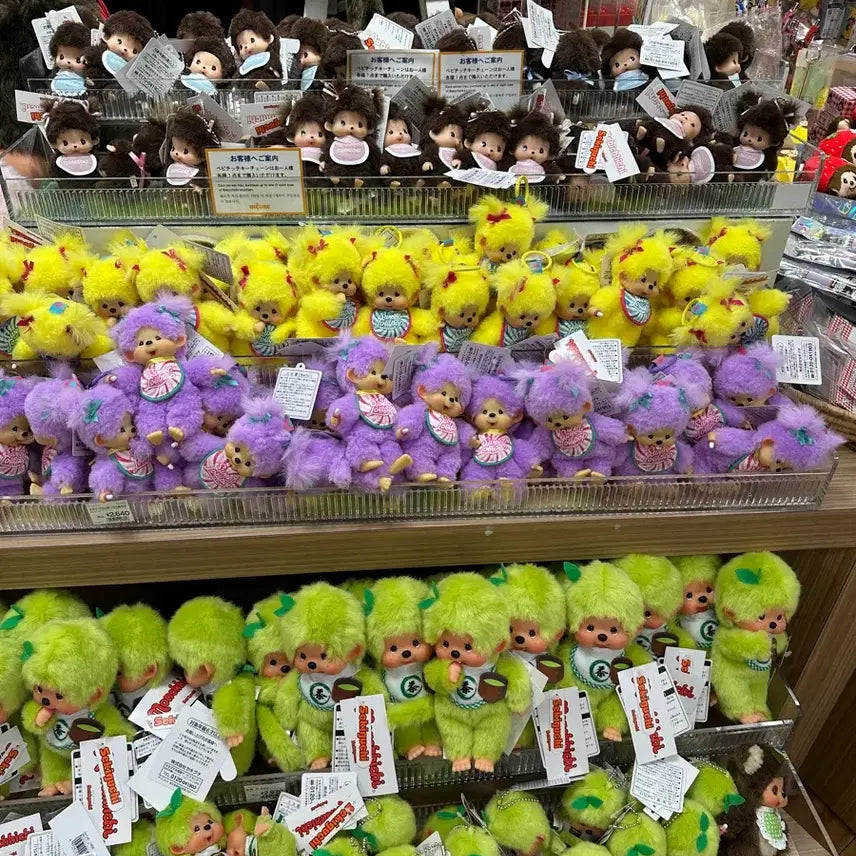 [BUNJANG] Authentic Sweet Lolli Pop Monchhichi Purple / 정품 스위트롤리팝 몬치치 퍼플