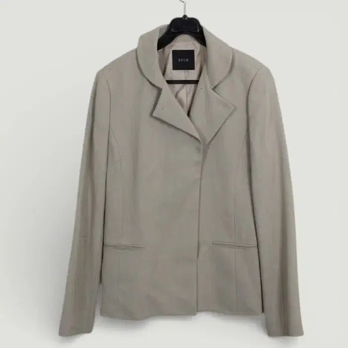 [BUNJANG] Deco Kaki Simple Jacket Women&