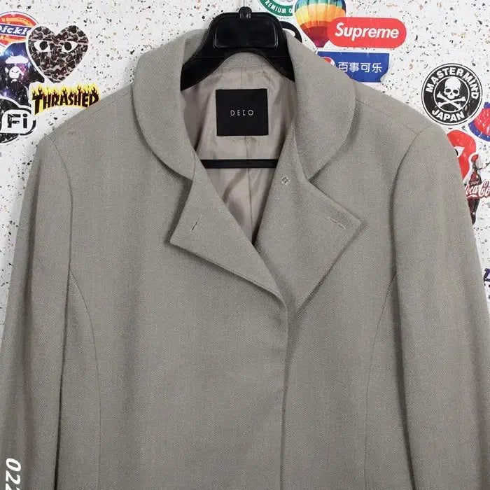 [BUNJANG] Deco Kaki Simple Jacket Women&