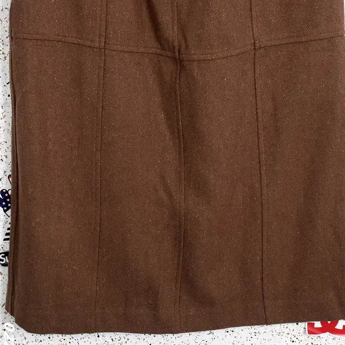 [BUNJANG] BRUSH Brown Wool Skirt / 여성S/ BRUSH 브라운 모직스커트 21-128