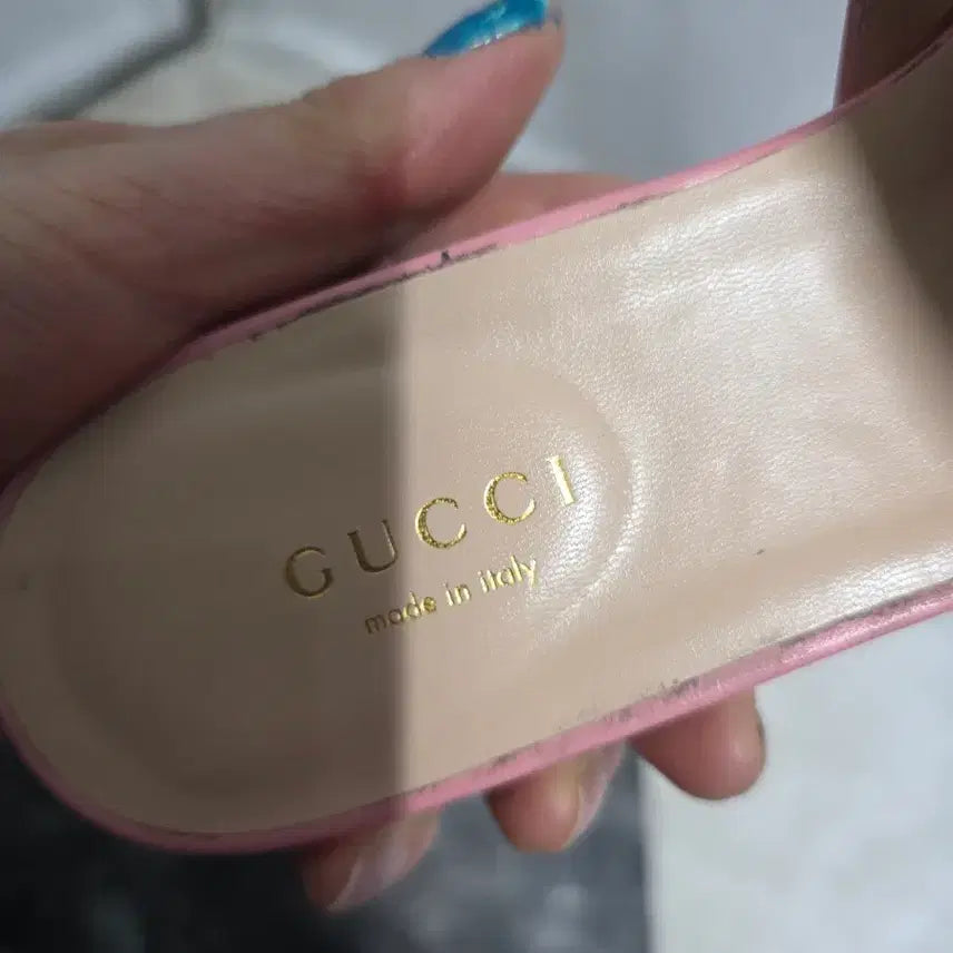 [BUNJANG] Gucci Matelasse Loafer Sandals / 구찌마틀라쎄블로퍼