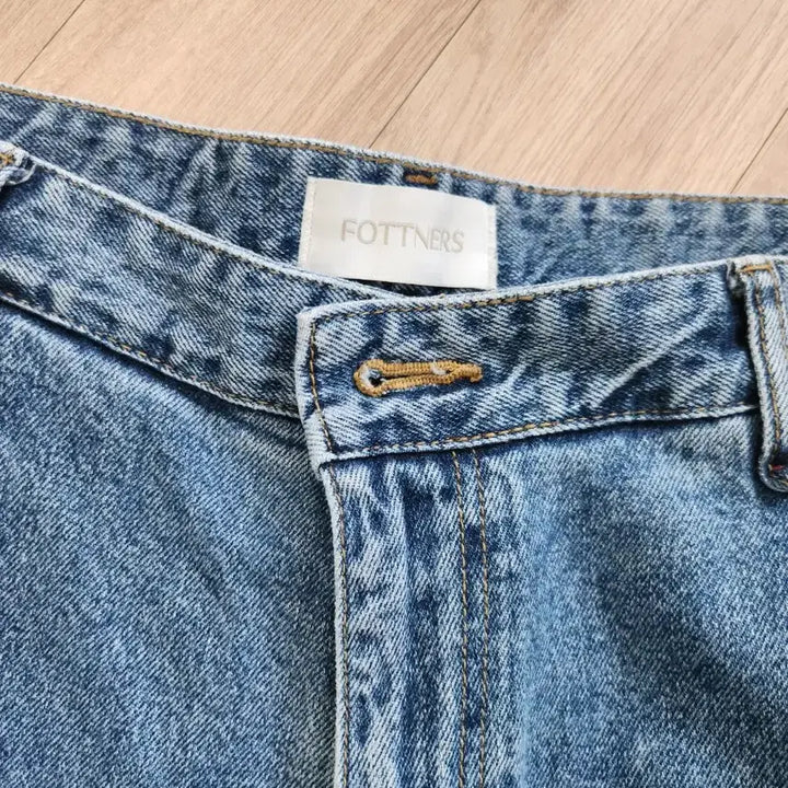 [SOLD OUT] 포트너스 스트레이트 미드블루 데님 팬츠