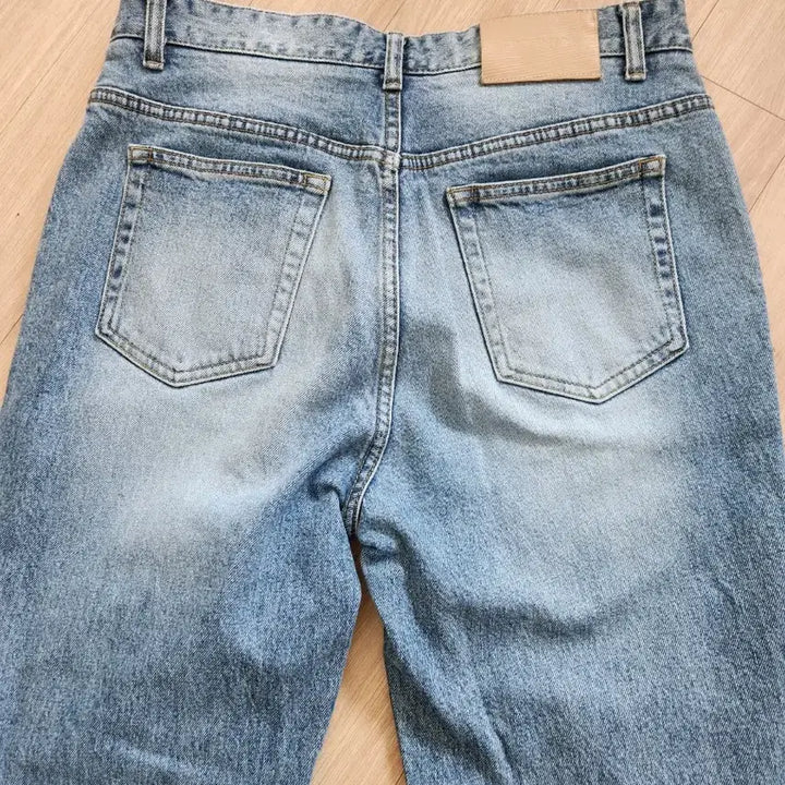 [SOLD OUT] 포트너스 스트레이트 미드블루 데님 팬츠