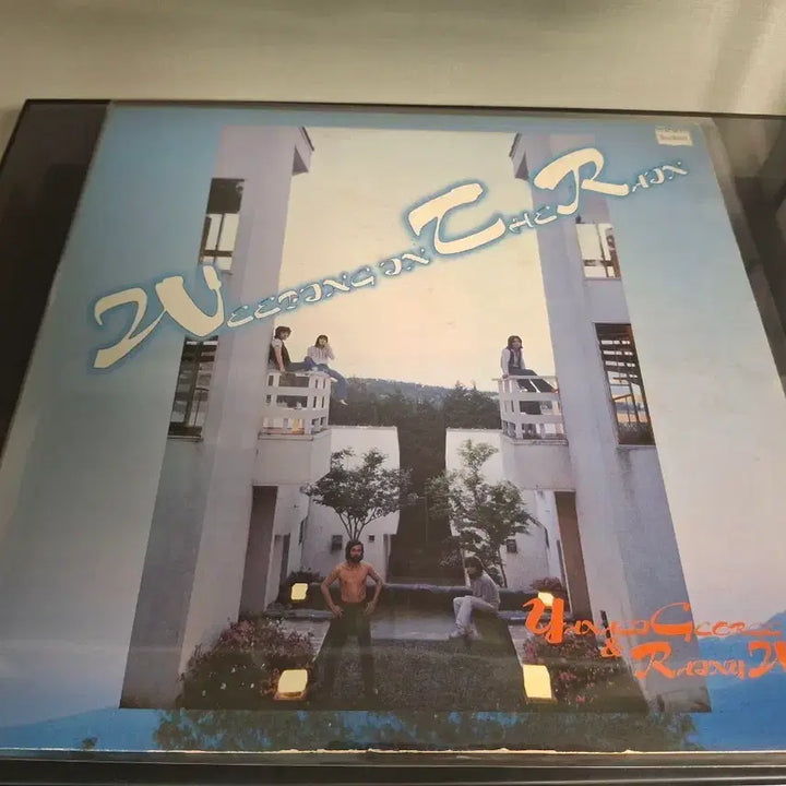 [BUNJANG] George Yanagi &amp; Rainy Wood Weeping in The Rain 1978 LP / <블루스 록> George Yanagi &amp; Rainy Wood 엘피 LP