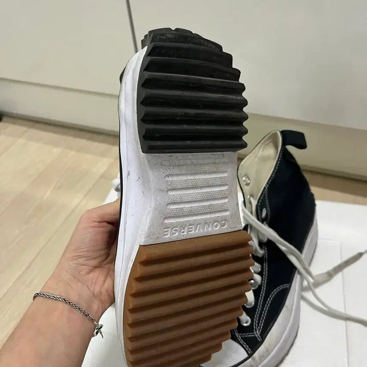 [SOLD OUT] 컨버스 런스타 하이크 블랙 하이 255