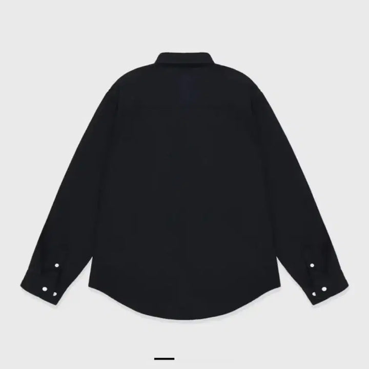 [BUNJANG] Glowny G Classic Cotton Twill Shirt Black M / 글로니 G클래식 코튼 트윌 셔츠 블랙 M