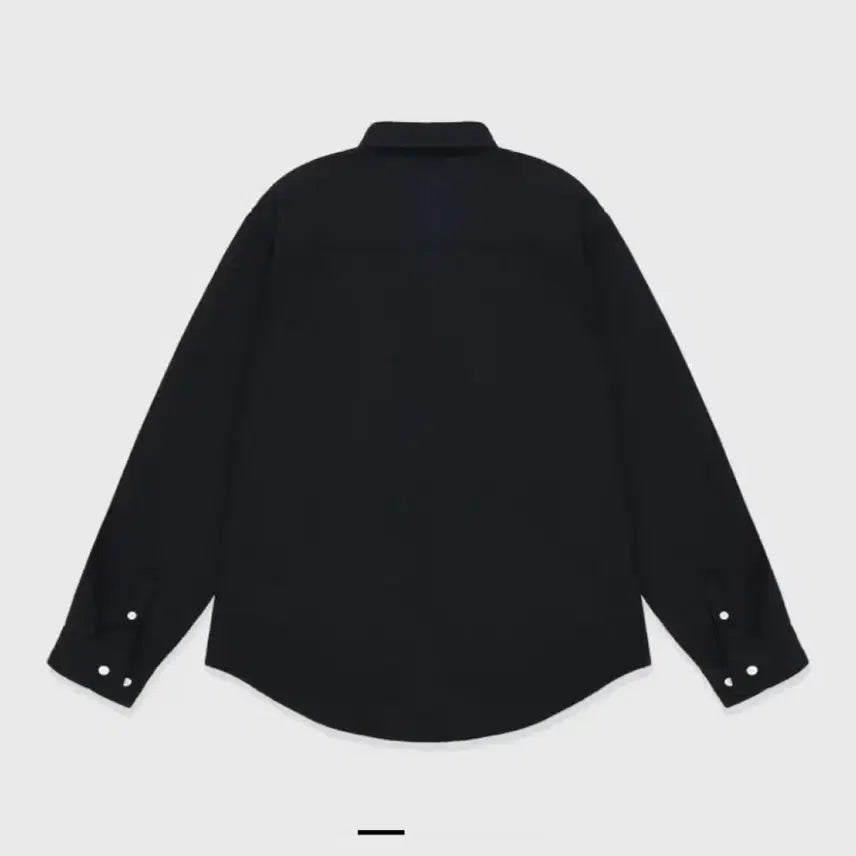[BUNJANG] Glowny G Classic Cotton Twill Shirt Black M / 글로니 G클래식 코튼 트윌 셔츠 블랙 M