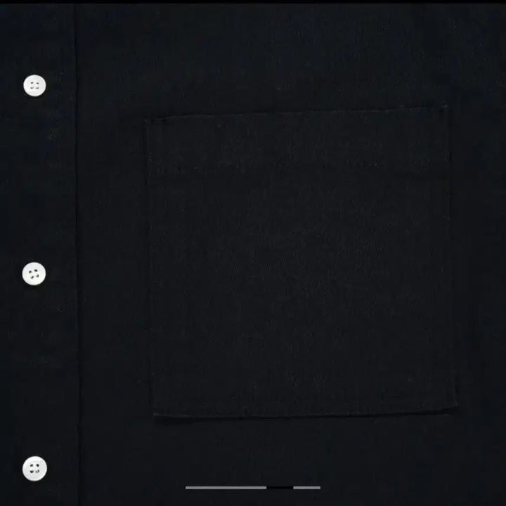 [BUNJANG] Glowny G Classic Cotton Twill Shirt Black M / 글로니 G클래식 코튼 트윌 셔츠 블랙 M