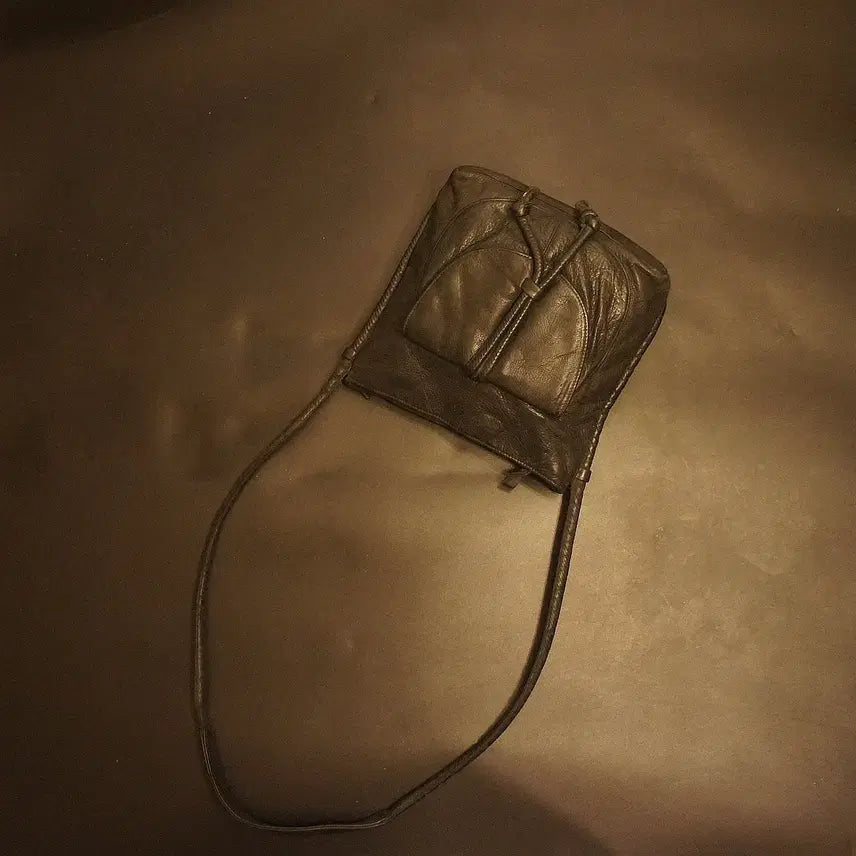 [BUNJANG] Vintage Leather Crossbody Bag / 7127 크로스가방 크로스백 가죽백 가죽가방 빈티지가방 여성가방 여자백