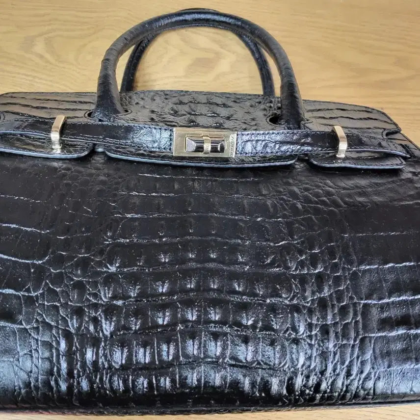 [BUNJANG] Kujak Crocodile Leather Bag / 쿠작악어가죽가방 이보영백