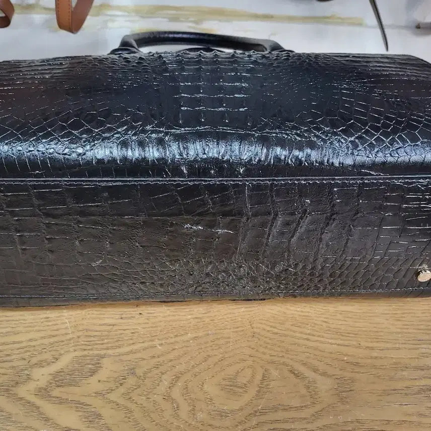 [BUNJANG] Kujak Crocodile Leather Bag / 쿠작악어가죽가방 이보영백