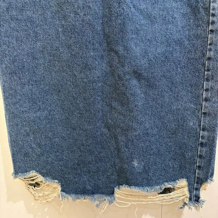 [BUNJANG] ZARA Denim Wrap Skirt XS / 자라 데님 랩스커트 XS 슬림핏 하이웨스트 새상품