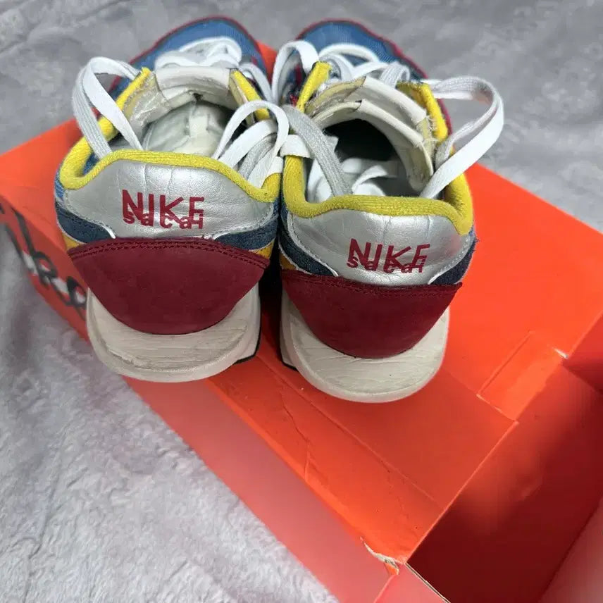 [BUNJANG] Nike x Sacai LDWaffle Blue Multi-Color Sneakers / 나이키 X 사카이  LD와플 블루 멀티 컬러 [260-265]