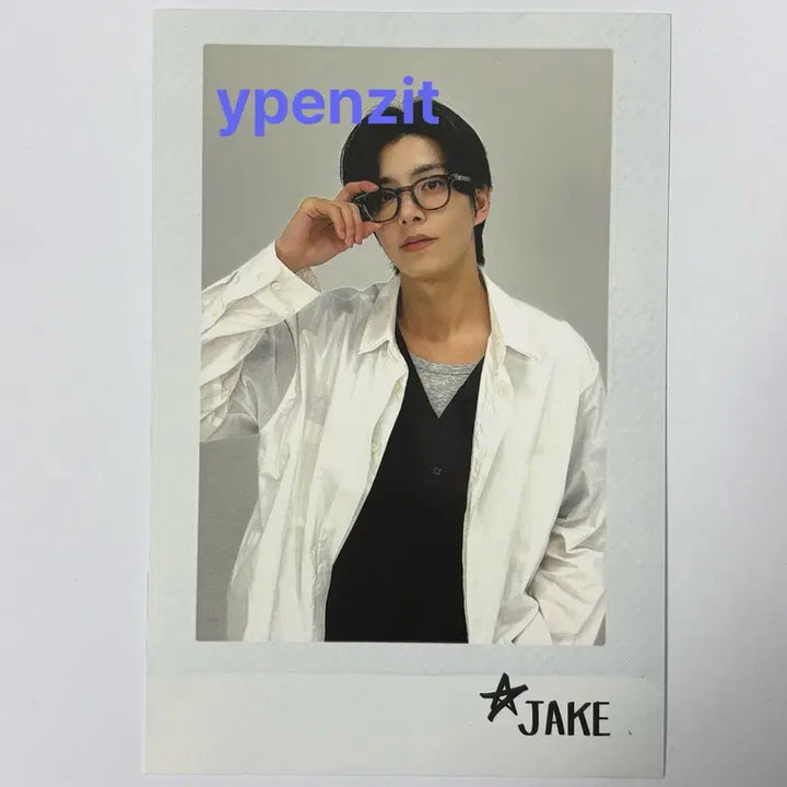 [BUNJANG] ENHYPEN Jake CGV Cinema 1st Week POB Postcard / 엔하이픈 제이크 cgv 시네마 1주차 특전 폴라로이드 엽서