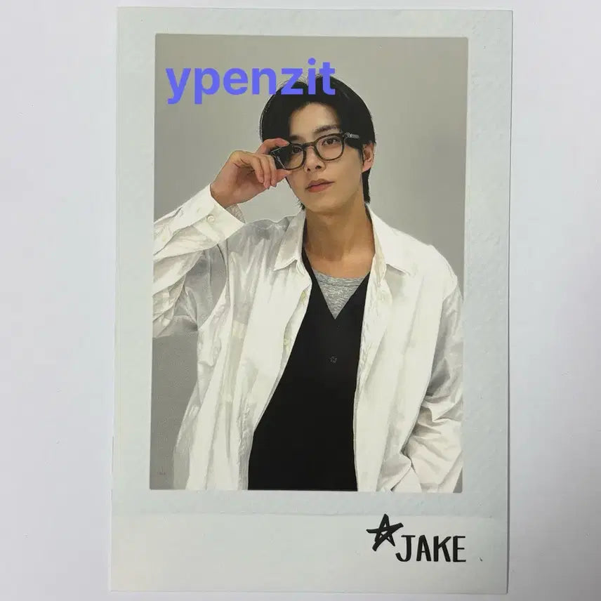 [BUNJANG] ENHYPEN Jake CGV Cinema 1st Week POB Postcard / 엔하이픈 제이크 cgv 시네마 1주차 특전 폴라로이드 엽서