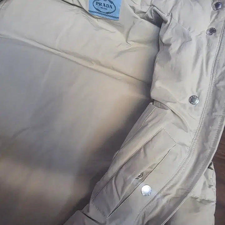 [BUNJANG] Unbranded Ivory Padded Vest / 패딩조끼 아이보리