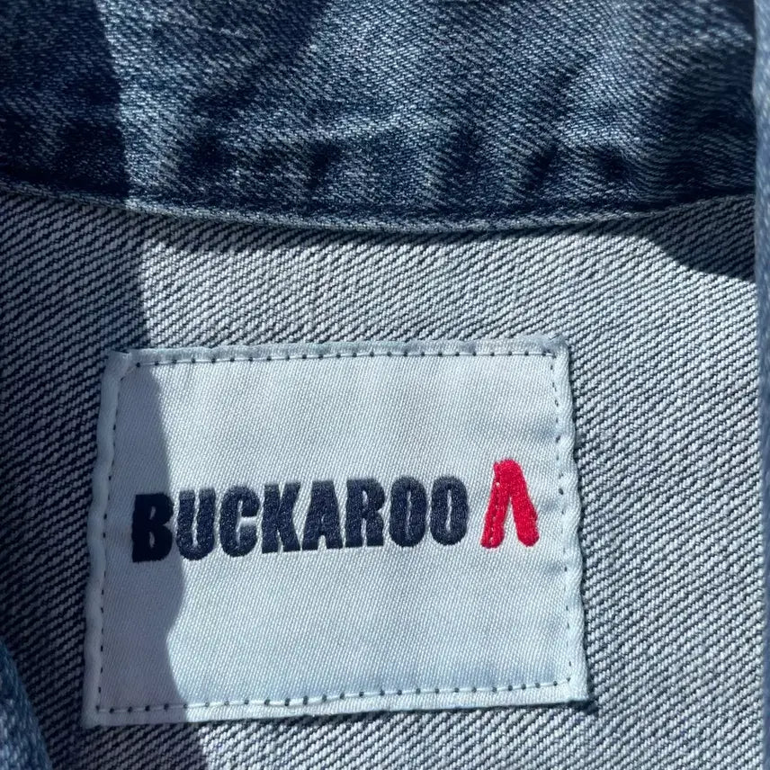 [BUNJANG] BUCKAROO Vintage Wash Distressed Denim Trucker Jacket / 버카루 빈티지 워싱 y2k 데님 트러커자켓