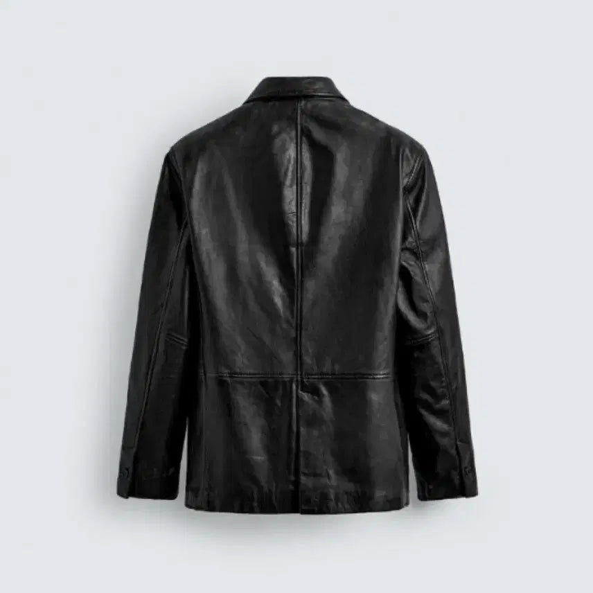 [SOLD OUT] [M] ZARA 자라 릴렉스핏 양가죽 블레이저 새상품