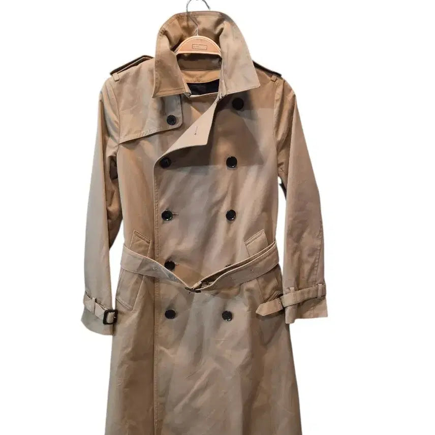 [BUNJANG] HYKE Beige Trench Coat / HYKE 베이지색 트렌치 코트