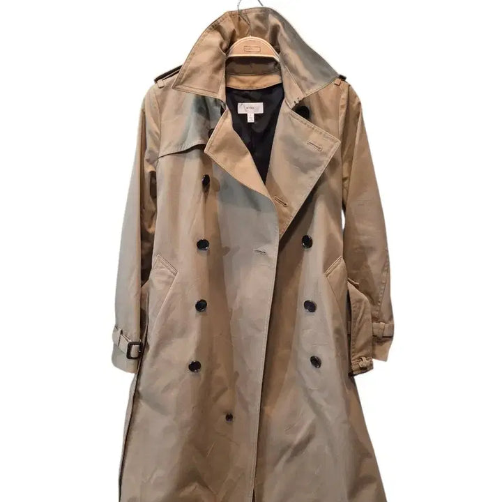 [BUNJANG] HYKE Beige Trench Coat / HYKE 베이지색 트렌치 코트